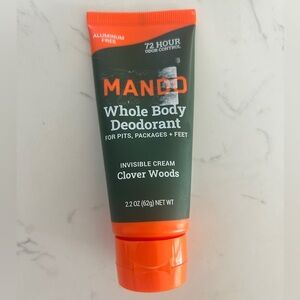 Mando Whole Body Deodorant – Clover Woods – 2.2 oz (New)